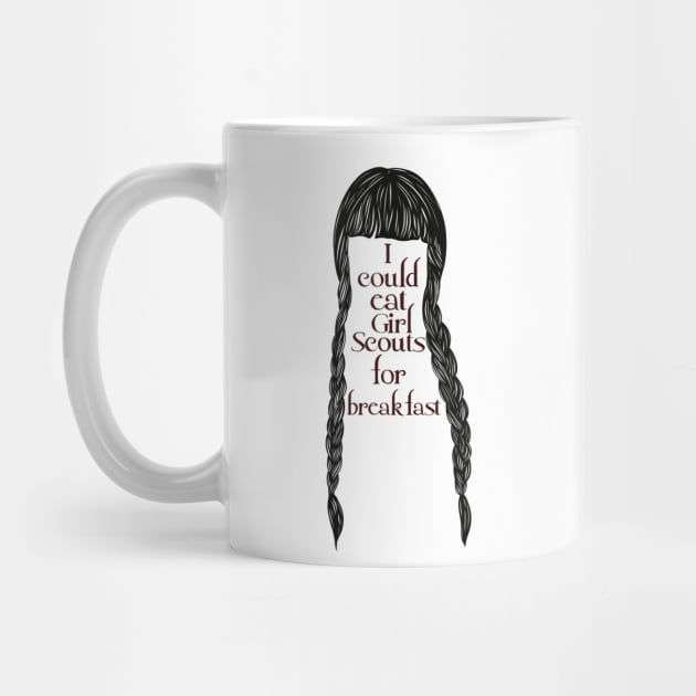 Wednesday Addams by Thelunarwoodco